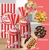 80 Stück Kleine Popcorn Tüten, Rot Weiß Gestreift Produktbild-Vorschau 2