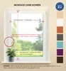 Plissee ohne Bohren 40x150cm Violett Produktbild-Vorschau 5