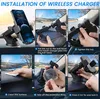 Handyhalterung Auto mit Ladefunktion, handyhalter,Induktive Produktbild-Vorschau 6
