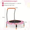 Mini trampolina dla dzieci z oświetleniem LED i zdejmowanym Podgląd zdjęcia produktu 3