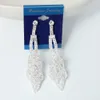 Edle Strass Ohrringe Ohrstecker Hochzeits Ohrschmuck Produktbild-Vorschau 3