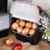 Vilde | 3 x Box na skladování brambor s víkem 13 l - 34x26 Náhled obrázku produktu 5