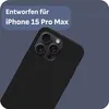 Hülle Apple iPhone 15 Pro Max Schutzhülle - Cazy - Schwarz Produktbild-Vorschau 2