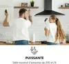 Zugspitze 90 Hotte aspirante murale 65W 330 m³/h LED classe Voir les images du produit 2