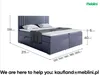 MEBLINI Boxspringbett mit Bettkasten - Gepolstert Produktbild-Vorschau 7
