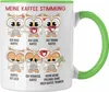 Trendation - Meine Kaffee Stimmung Lustiger Kaffe Spruch Produktbild-Vorschau 1