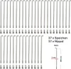 37 Stück Speichen 290mm Spokes silber NIROSTA 2mm inkl. Produktbild-Vorschau 1