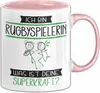 Rugbyspielerin Geschenk Tasse Ich Bin Rugbyspielerin Was Produktbild-Vorschau 1
