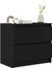 vidaXL TV skříňka černá 60x35x54 cm materiál na bázi dřeva Náhled obrázku produktu 4