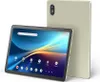 A tablet computer is shown from the front and back, with its screen displaying a colorful abstract wallpaper. Produktbild-Vorschau