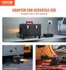 Collage showing a diesel heater in different usage scenarios: plugged into a garage outlet, connected to a vehicle power supply, and used with an energy storage power supply near a tent. Náhľad obrázku produktu
