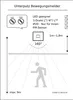ChiliTec 21250 Unterputz PIR-Bewegungsmelder 160° LED Produktbild-Vorschau 21