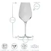 Bormioli Rocco Inalto Tre Sensi Große Weingläser Set - Produktbild-Vorschau 3