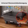 Vogelkäfige, 68cm Vogelkäfig, 8-teiliges Wellensittichkäfig Produktbild-Vorschau 5