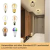 ZMH Lampa Sufitowa Czarna Vintage Lampa Sufitowa 1 Płomień Podgląd zdjęcia produktu 5