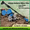 2-in-1 Akku-Bodenfräse, 100mm, elektrische Gartenfräse Mit Produktbild-Vorschau 2