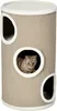 PawHut Kratztonne, Katzenkratzbaum mit 3 Höhlen, Spieltonne Produktbild-Vorschau 1