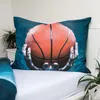 JFabrics Parure de lit Basketball, 100% coton, housse de Voir les images du produit 4