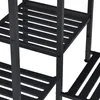 Scaffale per fiori in metallo Relaxdays, 6 ripiani per vasi Anteprima dell’immagine prodotto 5