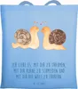 Mr. & Mrs. Panda stofftasche baumwolle Schnecken Liebe - Produktbild-Vorschau 1