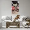 Bild auf Leinwand - Leinwandbild - Zeichen Sand Sommer - Produktbild-Vorschau 6