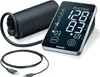 A Beurer blood pressure monitor with its cuff and USB cable, displayed on a white background. Náhled obrázku produktu