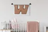 MuchoWow® Wandteppich Wandbehang Schokolade Buchstabe W Produktbild-Vorschau 2