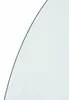 Skleněná deska k krbu Transparentní 800 x 500 mm Sklo Náhled obrázku produktu 6