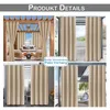 Rideaux d'extérieur à œillets, rideaux d'extérieur Voir les images du produit 7