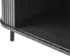 BELIANI Sideboard Schwarz MDF-Platte mit 2 Schiebetüren Produktbild-Vorschau 5