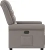 relaxační křeslo vidaXL Taupe Fabric Náhled obrázku produktu 4