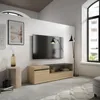 COZY Mobile TV Soggiorno, 150x35x45cm, Per TV fino a 65, Anteprima dell’immagine prodotto 2