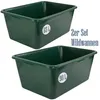 2er Set Wildwanne  65 L + 90 L Futterwanne Mörtelwanne Produktbild-Vorschau 1