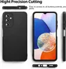 Für Samsung Galaxy A14 4G 5G Silikon Schwarz Schutz Hülle + Produktbild-Vorschau 7