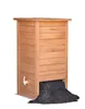 SUPERCOMP Composteur en Bois - Protection Anti-Nuisibles, Voir les images du produit 1