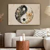 MuchoWow© Leinwandbilder 120x80 cm - Motiv: Yin Yang, Produktbild-Vorschau 5