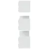 vidaXL Wandregale 3 Stk. Weiß 80x18x18 cm Holzwerkstoff Produktbild-Vorschau 5