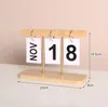 Holz-Flip-Kalender mit großer Zahlenanzeige, Produktbild-Vorschau 2