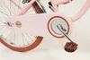 Dětské kolo 20" Vintage Pink pro dívky s košíkem a nosičem Náhled obrázku produktu 7