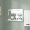 Wandmontierter Badezimmerspiegel mit Ablage, modernes und Produktbild-Vorschau 9