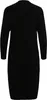 A black cardigan is shown from the back against a white background. Produktbild-Vorschau