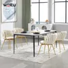 WOLTU Esszimmerstühle, Metallrahmen, ergonomisch, 360° Produktbild-Vorschau 2