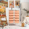 Vozík COSTWAY s 10 zásuvkami, vozík s kovovým rámem a Náhled obrázku produktu 8