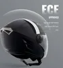 SucceBuy 3/4-Gesichts-Motorradhelm, ABS & hohe Dichte mit Produktbild-Vorschau 3