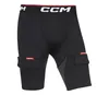 A product shot of black compression shorts with CCM branding. Náhled obrázku produktu