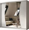 Schwebetürenschrank VOX 240 cm – Kleiderschrank mit Spiegel Produktbild-Vorschau 1