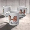 Mr. & Mrs. Panda Trinkbecher Bär Heirat - Grau Pastell - Produktbild-Vorschau 5