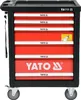 Yato YT-55307, Stahl, Schwarz, Rot, 6 Schublade(n), Produktbild-Vorschau 4