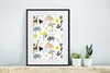 MuchoWow® MuchoWow® Gerahmtes Poster Tiere - Baum - Muster Produktbild-Vorschau 6