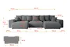 ALTDECOR Ecksofa mit Schlaffunktion und Bettkasten Corner Produktbild-Vorschau 6